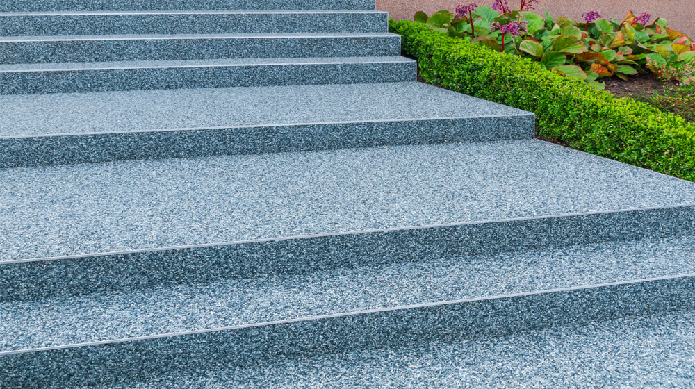 Kamenný koberec na schody Bratislava Vylejeme