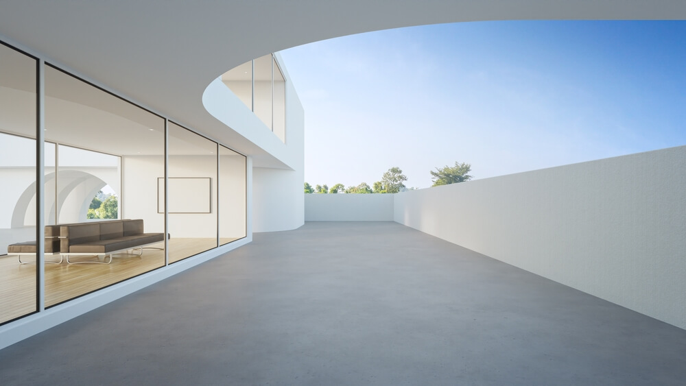 Leštený betón exteriér Bratislava Vylejeme